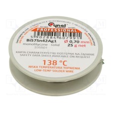 BI57SN42AG1-B/T Ø 0.70 25 G BI57SN42AG1-B/T Ø 0.70 25 G