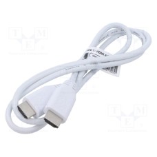 HDMI TO HDMI CABLE 1M WHITE 789-21051002