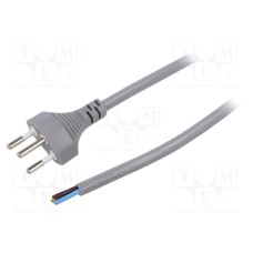 LT-313 H05VV-F 3X1.0 GRY 5M END CUT