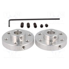 UNIVERSAL ALUMINUM MOUNTING HUB FOR 6MM