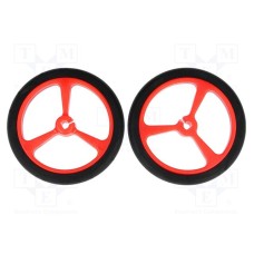 POLOLU WHEEL 40×7MM - RED