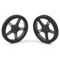 POLOLU WHEEL 60X8MM PAIR – BLACK