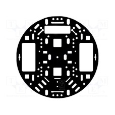 ROBOT CHASSIS RRC04A SOLID BLACK ROBOT CHASSIS RRC04A SOLID BLACK