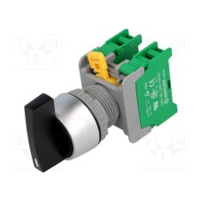 LRS22-2/O BK,1->0<-2 SPRING RETURN