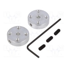 UNIVERSAL ALUMINUM MOUNTING HUB FOR 3MM