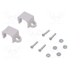 MICRO METAL GEARMOTOR BRACKET PAIR - WHI