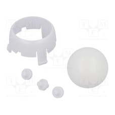ROMI CHASSIS BALL CASTER KIT - WHITE