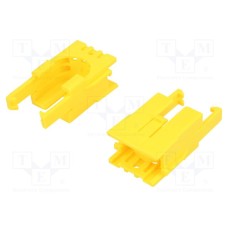 ROMI CHASSIS MOTOR CLIP PAIR - YELLOW
