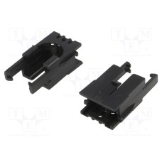 ROMI CHASSIS MOTOR CLIP PAIR - BLACK