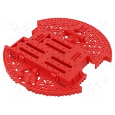 ROMI CHASSIS BASE PLATE - RED ROMI CHASSIS BASE PLATE - RED