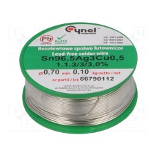 SN96,5AG3CU0,5-1.1.3 Q 0.70MM 100G SN96,5AG3CU0,5-1.1.3 Q 0.70MM 100G