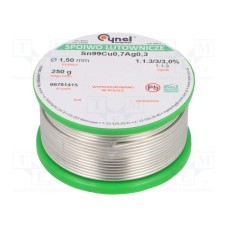 SN99CU07AG03-1.1.3/1.5MM 250G SN99CU07AG03-1.1.3/1.5MM 250G