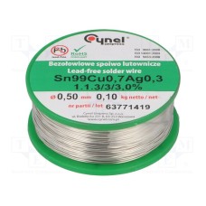 SN99CU07AG03-1.1.3/0.5MM 100G SN99CU07AG03-1.1.3/0.5MM 100G