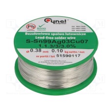 SN99CU07AG03-1.1.3/0.38MM 100G SN99CU07AG03-1.1.3/0.38MM 100G