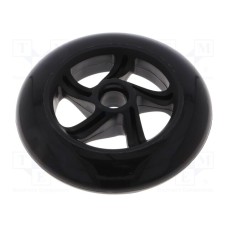 SCOOTER/SKATE WHEEL 144×29MM BLACK
