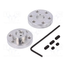 ALUMINUM MOUNTING HUB FOR 8MM SHAFT M3 H