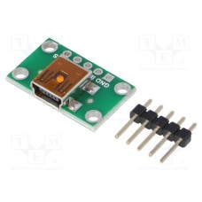 USB MINI-B CONNECTOR BREAKOUT BOARD