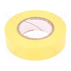 N-12 PVC TAPE 19MMX20M YELLOW N-12 PVC TAPE 19MMX20M YELLOW