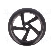 SCOOTER/SKATE WHEEL 200×30MM - BLACK