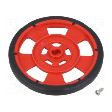 GMPW-R RED WHEEL WITH ENCODER STRIPES