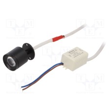 LED CHANEL 1VATT BALCK 1W 4000K LED CHANEL 1VATT BALCK 1W 4000K