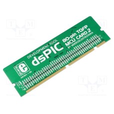 BIGDSPIC6 80-PIN TQFP 2 MCU CARD EMPTY BIGDSPIC6 80-PIN TQFP 2 MCU CARD EMPTY