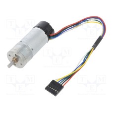 9.7:1 METAL GEARMOTOR 25DX63L MM MP 12V