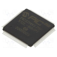 PIC32MX675F512L-80I/PT PIC32MX675F512L-80I/PT