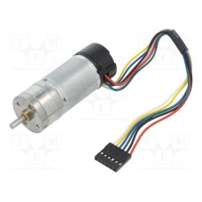 9.7:1 METAL GEARMOTOR 25DX63L LP 6V 48 C