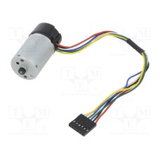 LP 6V MOTOR 48 CPR ENCODER 25D METAL GEA