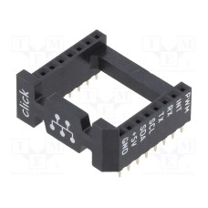 SOCKET MIKROBUS 16 THT SOCKET MIKROBUS 16 THT