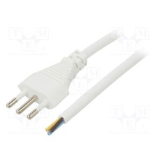 LT-319 3X1.0 WHT 3M END CUT