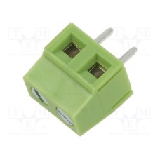XY127V-2P 5.0MM GREEN